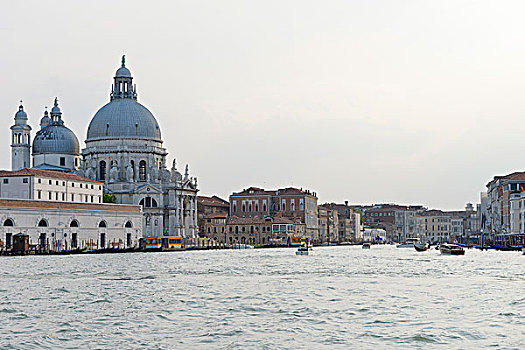 大教堂,圣马利亚,行礼,大运河,威尼斯,威尼托,意大利