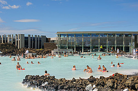 冰岛,蓝色泻湖,水疗,复杂