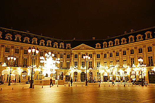 法国巴黎商业街
