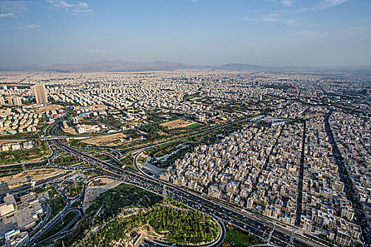 伊朗,德黑兰,城市,塔