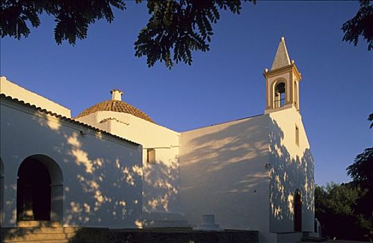 西班牙,伊比沙岛,教堂
