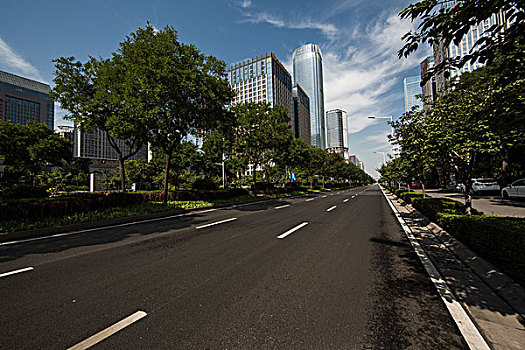 城市建筑与道路