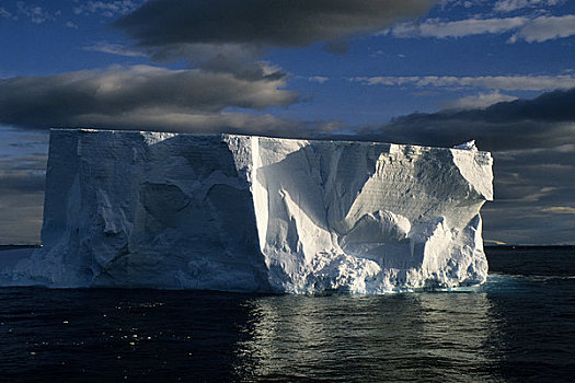 南极,扁平,冰山