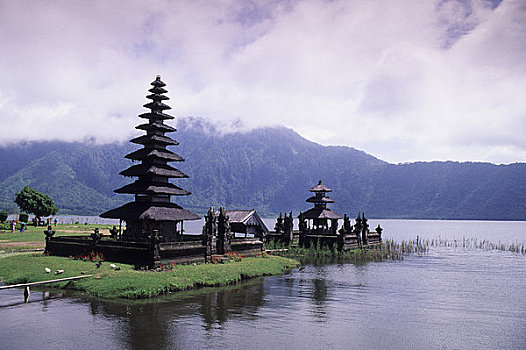 印度尼西亚,巴厘岛,布拉坦湖