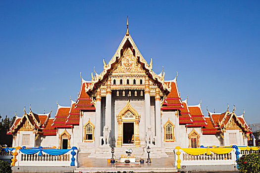建筑,云石寺,大理石庙宇,曼谷,泰国