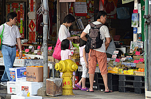 购物,新鲜水果,批发,市场,九龙,香港