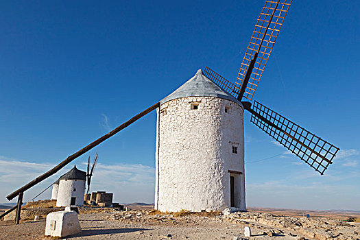 风车,康斯艾格拉,托莱多省,西班牙
