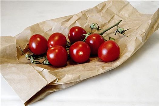 西红柿,纸袋