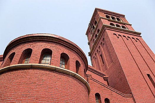 山东青岛古建筑教堂