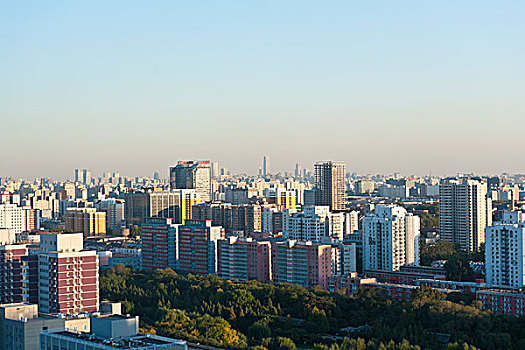 摩天大楼,城市,北京,中国