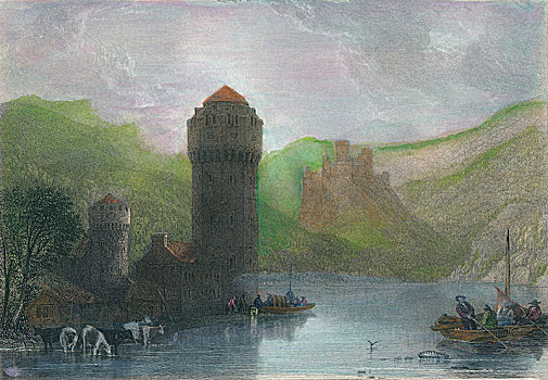 塔,19世纪,艺术家