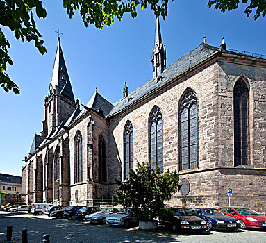 教区教堂,黑森州,德国,欧洲