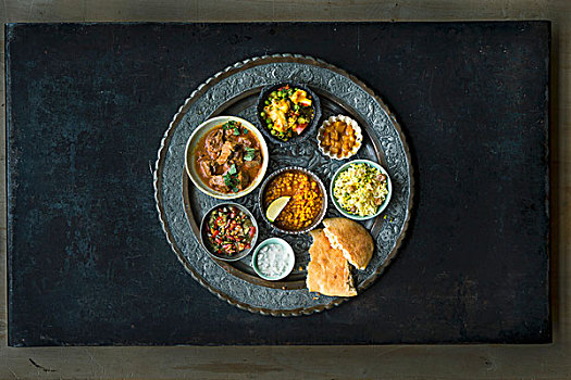 大浅盘,印度,餐具,小碗