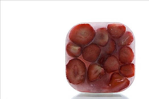 冰冻,草莓