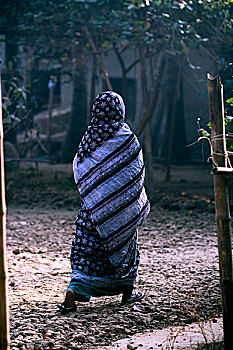 竹子,商务,两个,儿子,一个,女儿,贷款,家,支付,背影,孟加拉