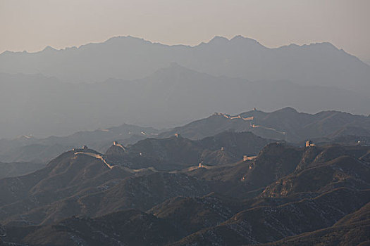 北京司马台长城冬韵