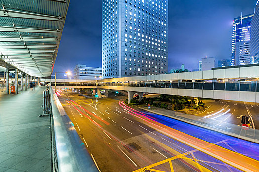 香港,城市,夜晚