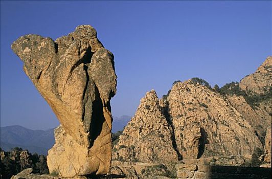 法国,南科西嘉省,石头