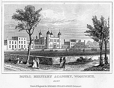 皇家,军事学院,伦敦,19世纪