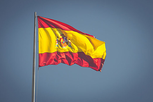 西班牙人,国旗,马德里,西班牙