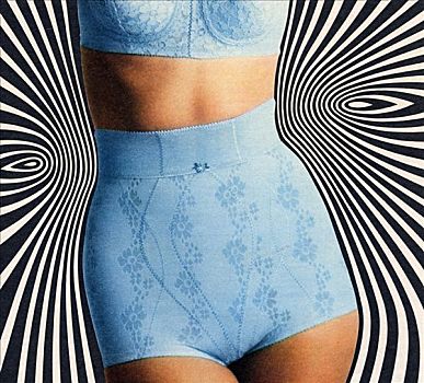 灵感,广告,剪影,内衣,70年代