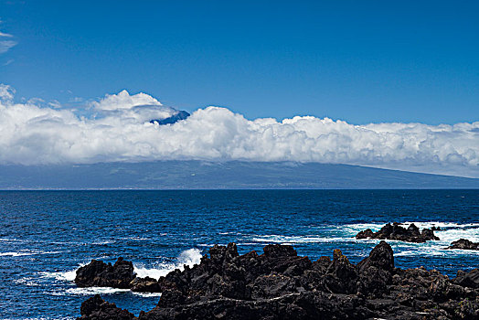 葡萄牙,亚速尔群岛,岛屿,风景,火山