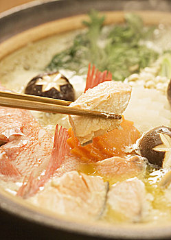 日式,杂烩汤