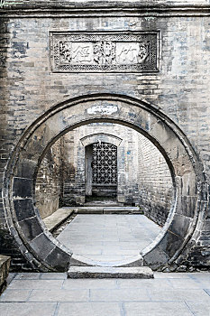 樊家庄园中西合璧建筑,中国山西省晋城市天官王府景区