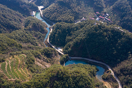 浙江绍兴江南民族村外婆坑古村