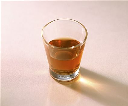 小,玻璃杯,朗姆酒