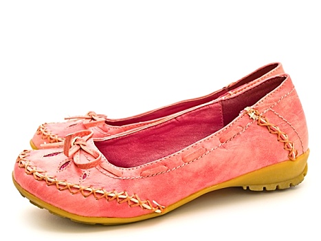 女孩,粉色,鞋