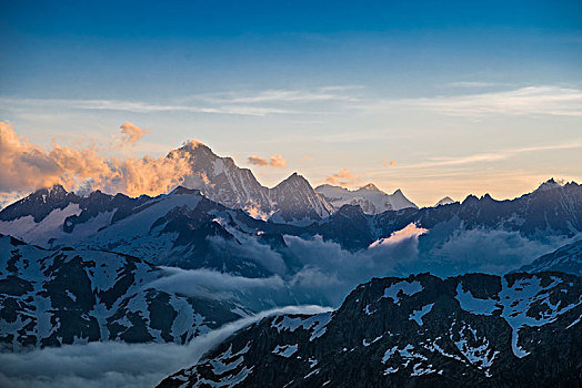 风景,山,少女峰,艾格尔峰,瑞士,欧洲