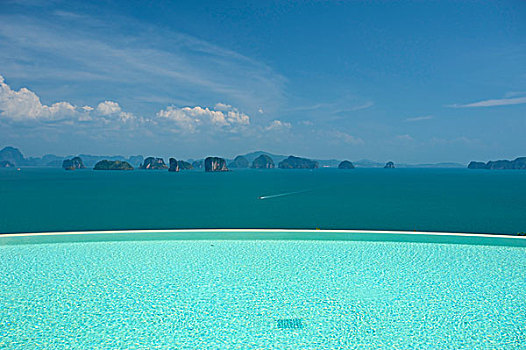 豪华酒店,隐避处,岛屿,靠近,普吉岛,泰国,亚洲