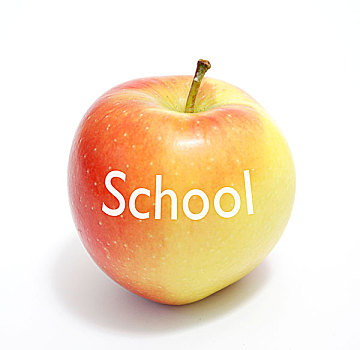 学校,苹果