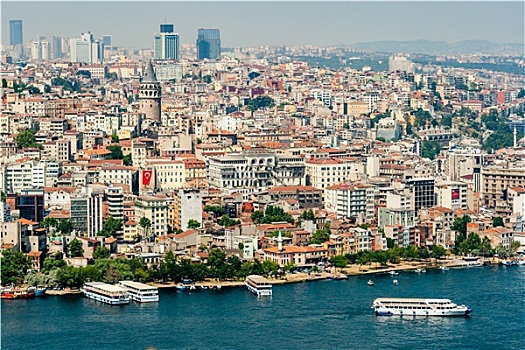 加拉达塔,塔,伊斯坦布尔,土耳其