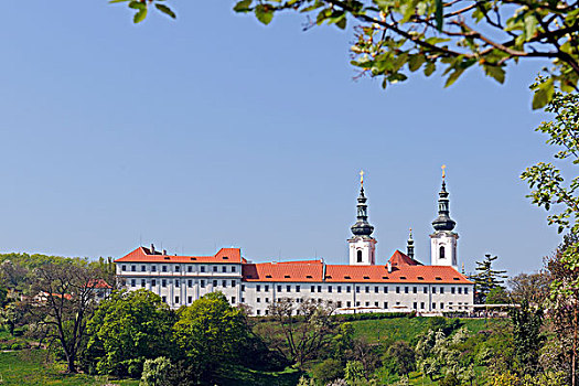 寺院,布拉格,波希米亚,捷克共和国,欧洲