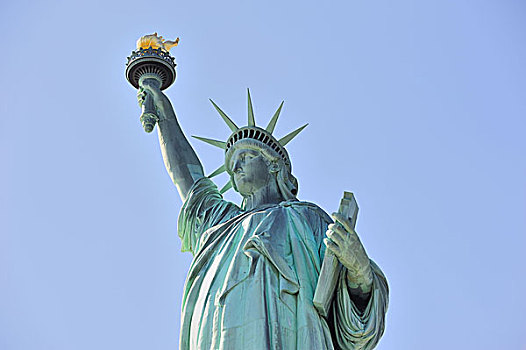 自由女神像,特写,纽约,曼哈顿
