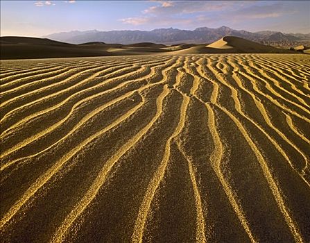 沙丘,死亡谷国家公园,加利福尼亚