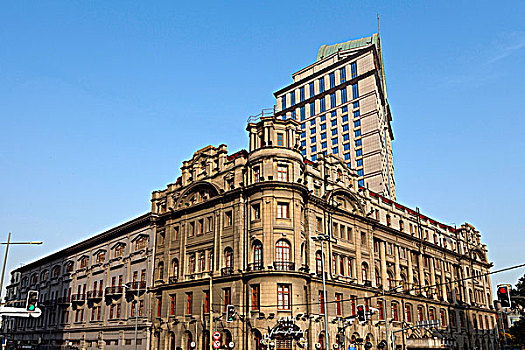 上海外滩的著名优秀历史建筑,原礼查饭店,现为浦江饭店