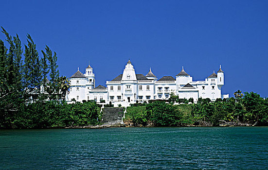 牙买加,安东尼奥港,城堡,酒店