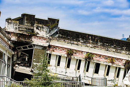 汶川地震遗址