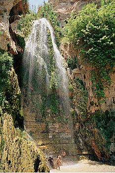 瀑布,以色列
