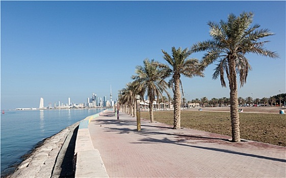 滨海路,科威特城,中东