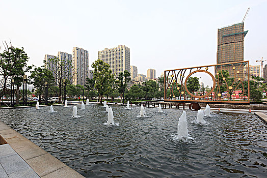 杭州东部国际商务中心地块景观