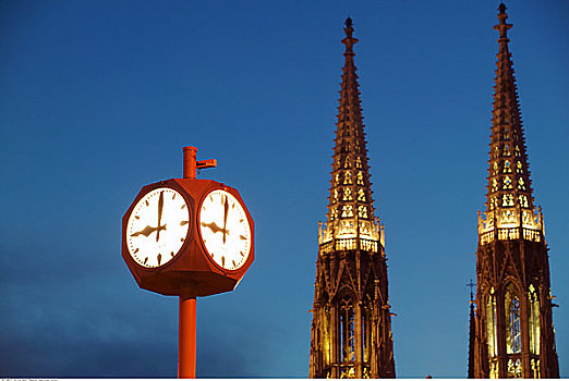 钟表,维也纳,奥地利