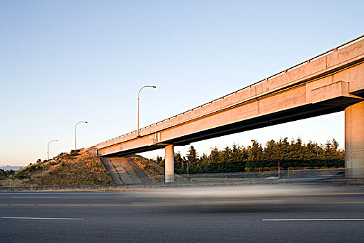 公路,高架路,温哥华,不列颠哥伦比亚省,加拿大