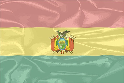 玻利维亚,丝绸,旗帜