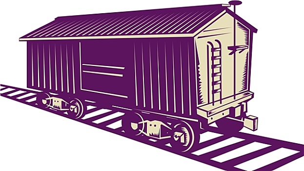 货车车厢,货物,列车