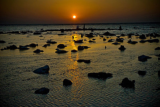 圣徒,岛屿,市场,只有,孟加拉,一个,著名,旅游胜地,本地居民,二月,2007年