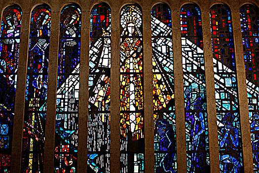 法国,彩色玻璃,巴黎圣母院,教堂,卢瓦尔河